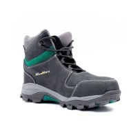 Horse Leather Botas Safety Protection for Men