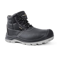 Safety Shoes Industrial protection Leather Shoes Steel Toe Anti-slip Security Boots Waterproof