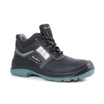 Safety Boots for Man Slip Resistant Pure Leather Stab Resistant Labor shoes