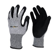 Work Gloves Nitrile Coating Anti Cut Best-selling Hand protection Safety Gloves for Work