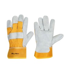 Anti-puncture Wear-resistant Safety Hand Work Gloves  Leather Safety Gloves