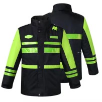 Jacket Men Waterproof Reflector Jackets Winter Safety Reflective Road