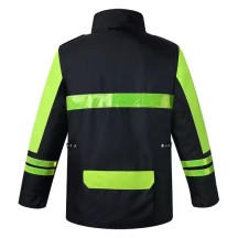 Jacket Men Waterproof Reflector Jackets Winter Safety Reflective Road