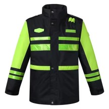 Jacket Men Waterproof Reflector Jackets Winter Safety Reflective Road